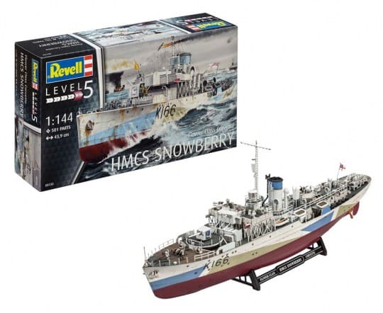 Военен кораб HMCS Snowberry - сглобяем модел