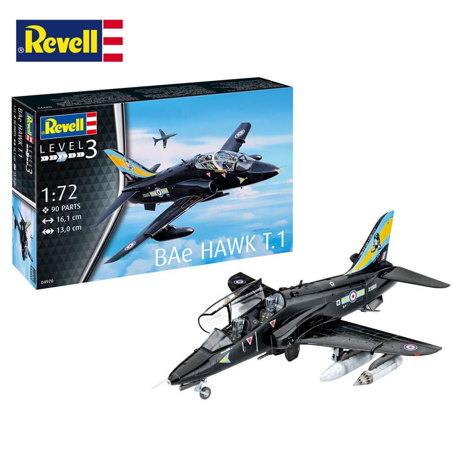 Въртолет Бае Hawk T.1 - сглобяем модел