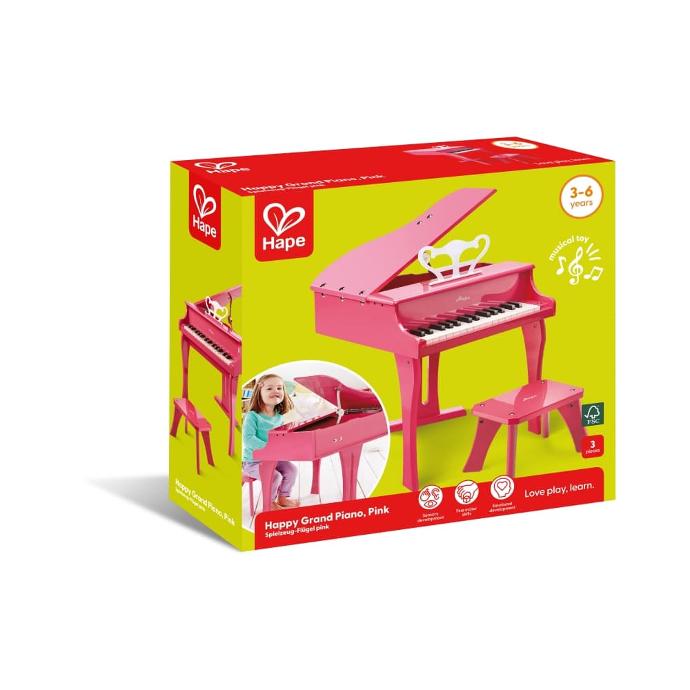 Голямо дървено пиано, Hape, Розово