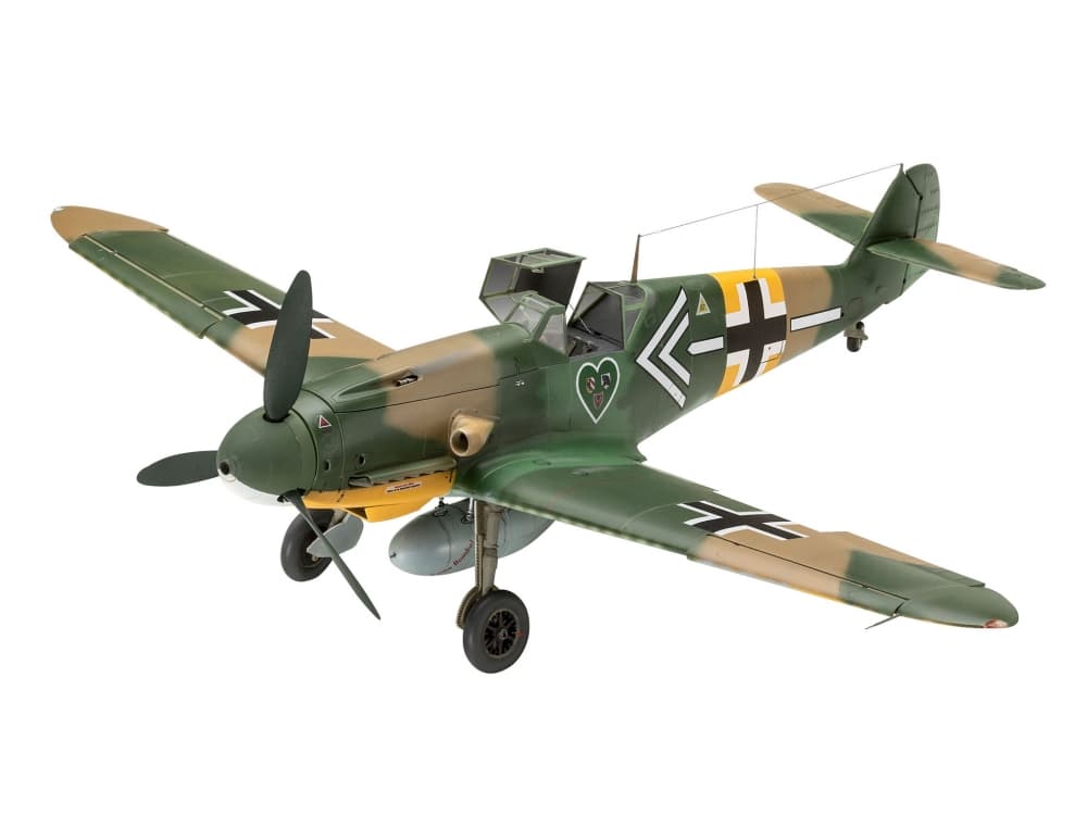 Сглобяем модел, Revell, Немски изтребител Messerschmitt Bf109G-2/4, 184 части