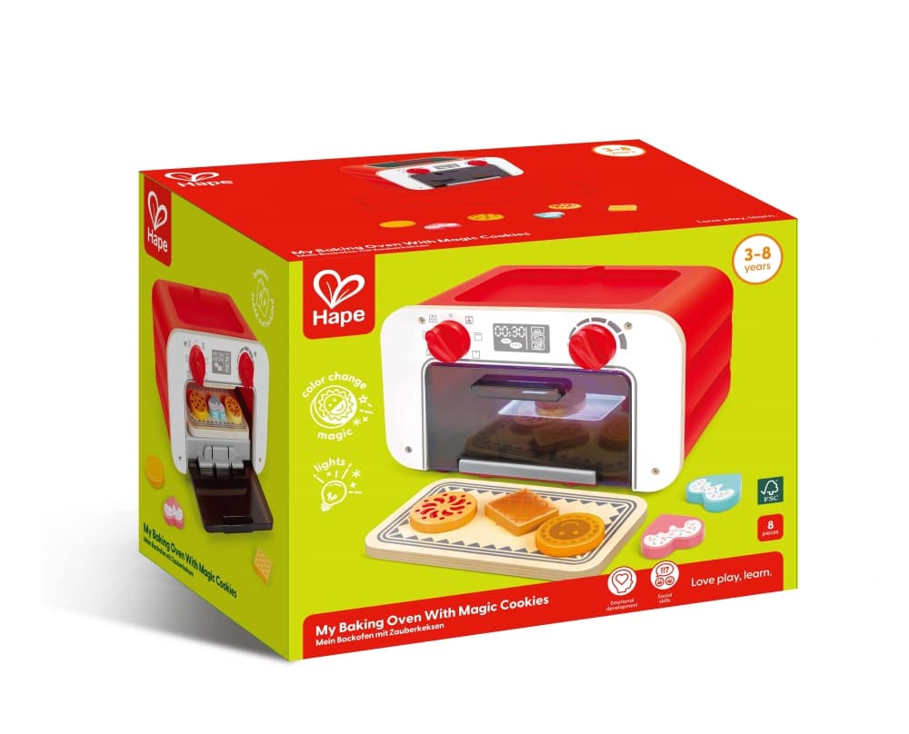 Дървена играчка, Hape, Фурна с променящи се цветове