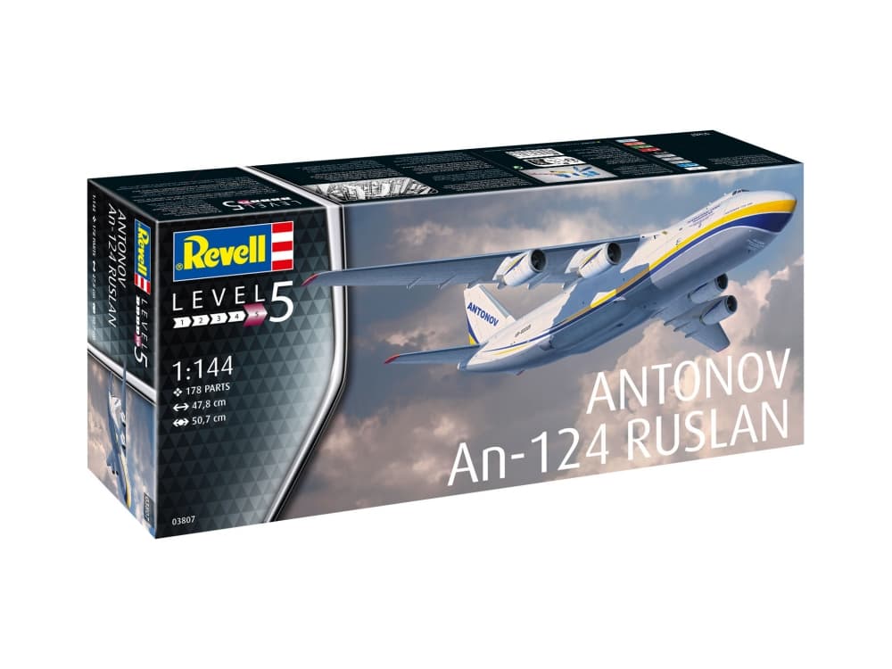 Сглобяем модел, Revell, Антонов АН-124 Руслан, 178 части