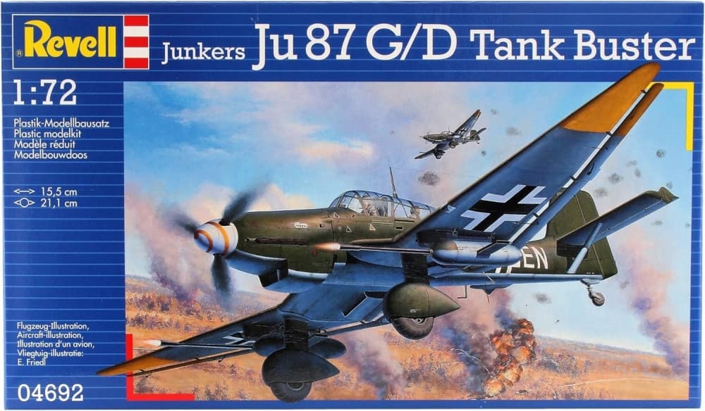 Юнкесрс Ju 87 G/D - сглобяем модел