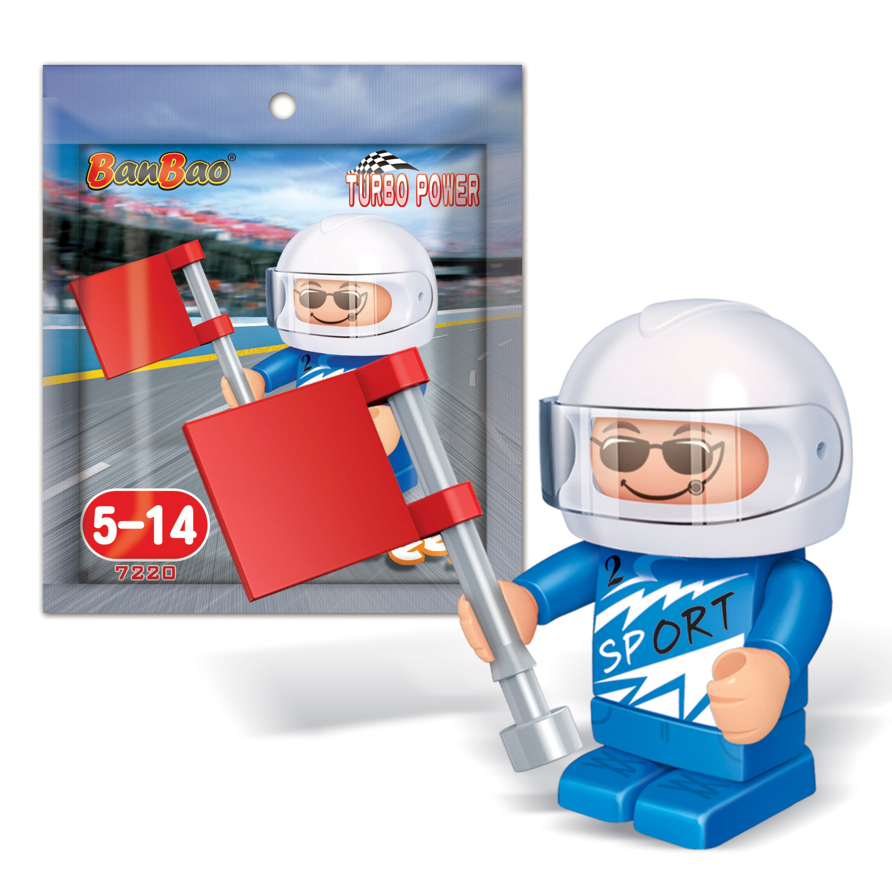 Мини фигурка, BanBao, Състезател