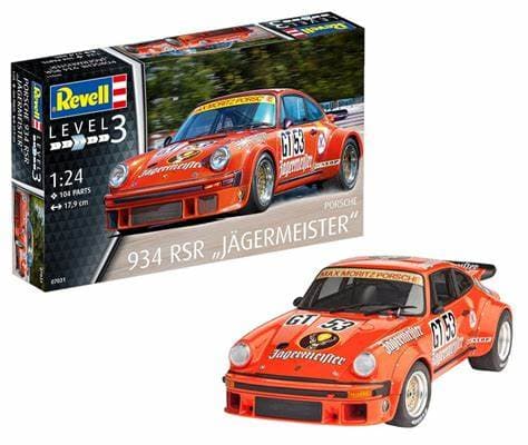 Порше 934 RSR - сглобяем модел