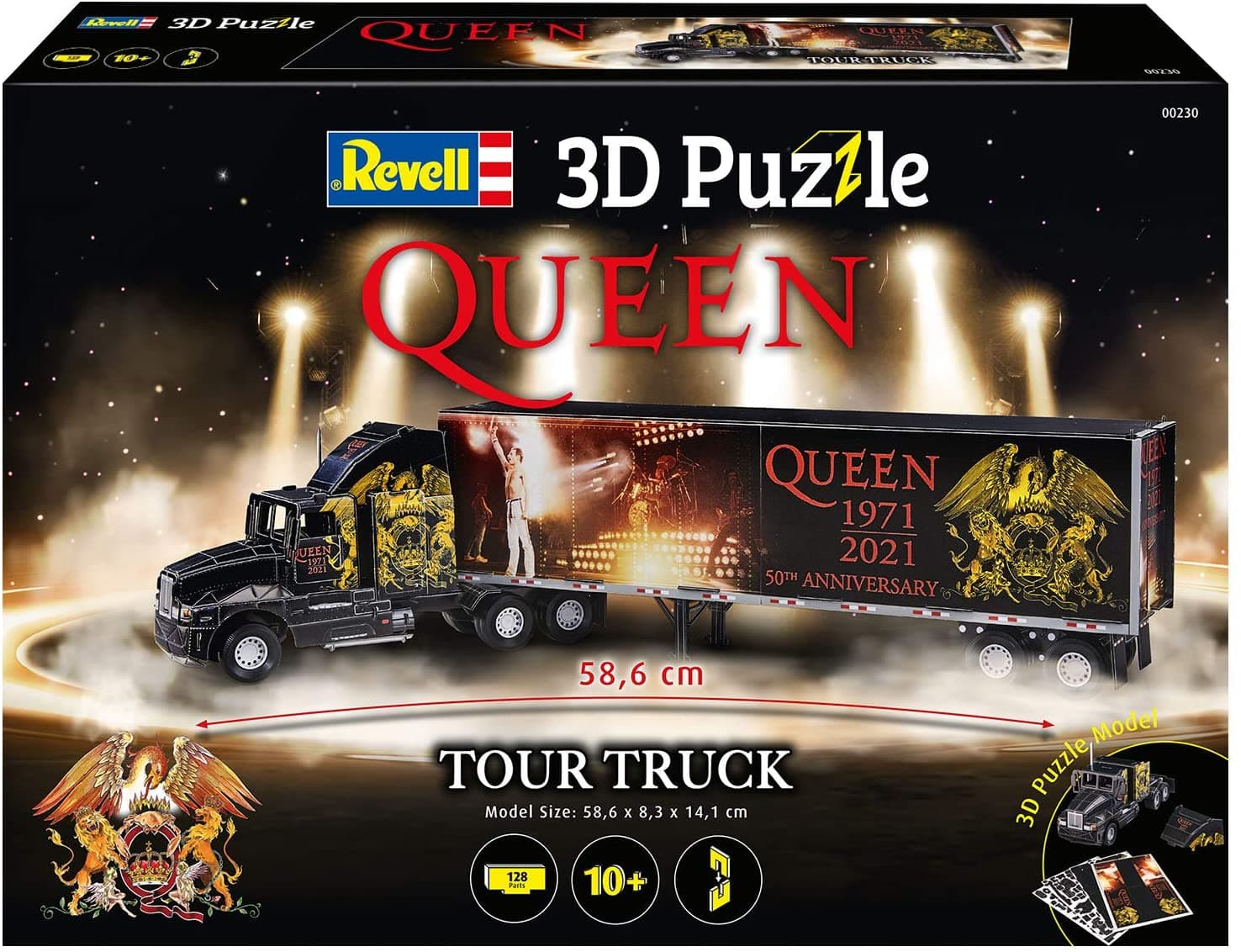 R00230 Пъзел 3D - Камион и ремарке QUEEN