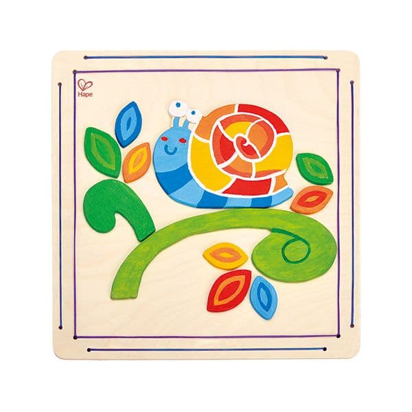 Творчески комплект, Hape, Оцвети и играй, Щастливият охлюв