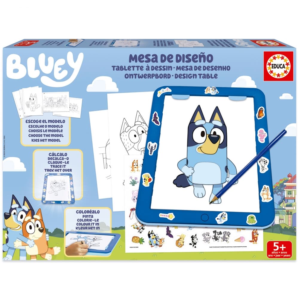 Таблет за рисуване, Educa, Bluey