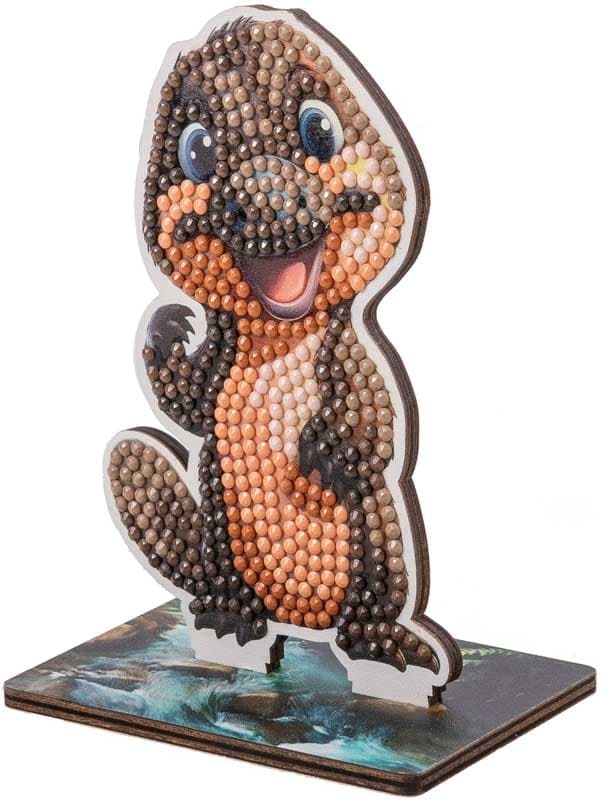 Комплект за диамантена бродерия, Craft Buddy, Crystal Art Buddies, Птицечовка, 7 части