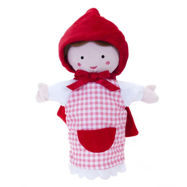 Кукла за куклен театър, Hape, Червената шапчица, 25 х 25 см