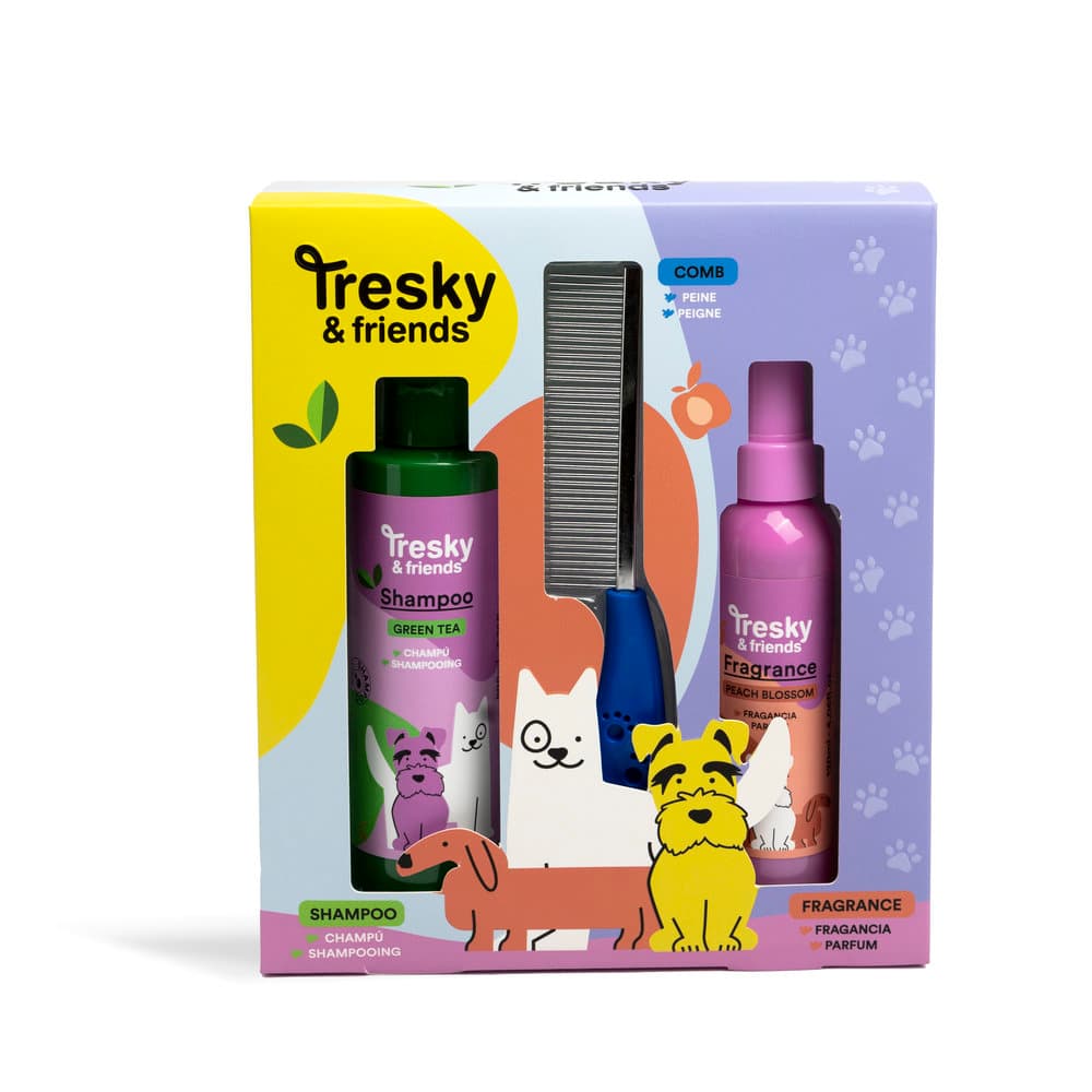 Подаръчен комплект за домашен любимец, Martinelia, Tresky & Friends, 3 части