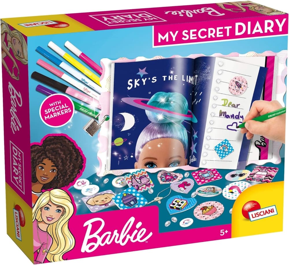Творчески комплект, Lisciani, Barbie, Моят таен дневник
