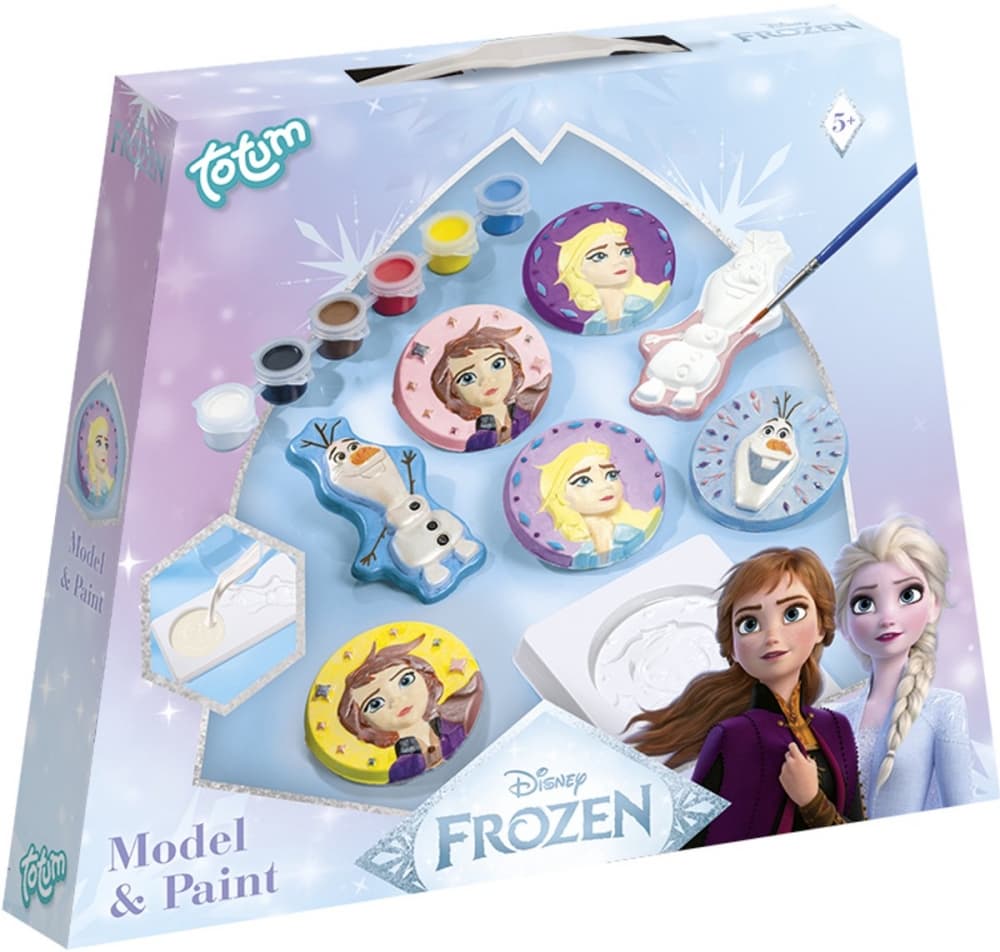 Творчески комплект, Totum, Frozen, Направи си сам гипсови фигурки