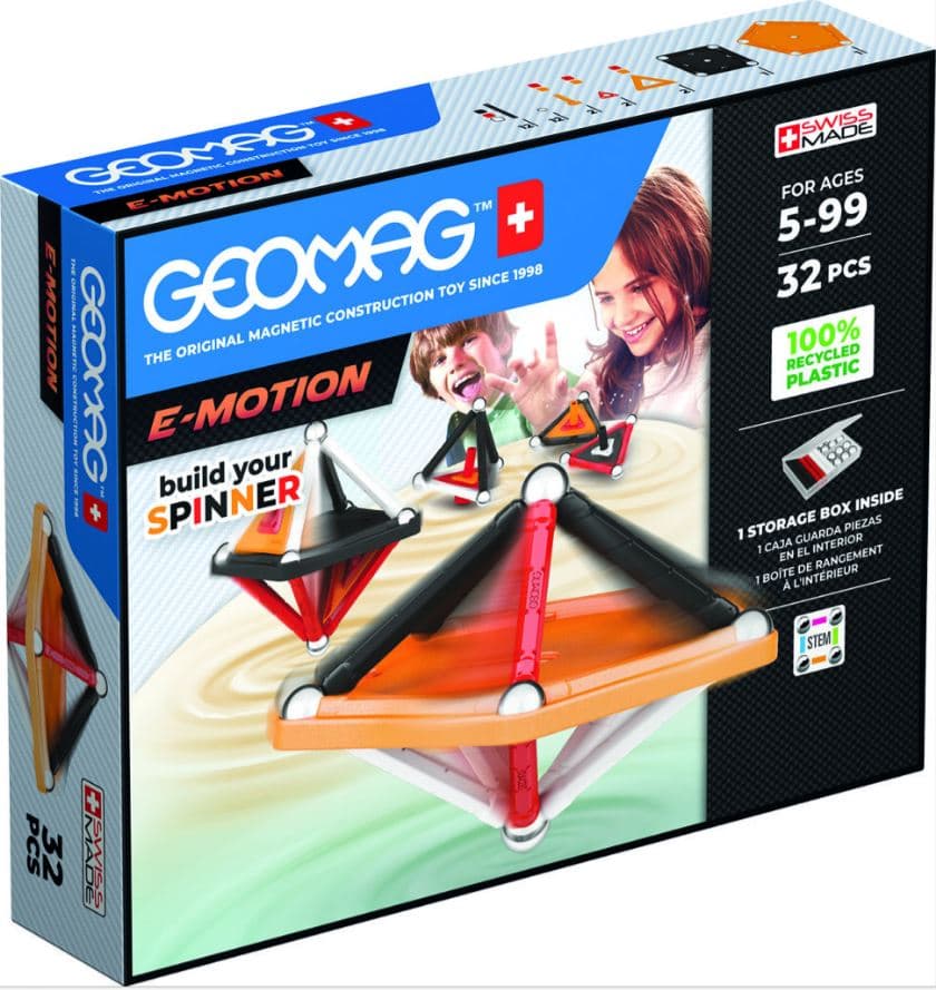 Магнитен конструктор, Geomag, E-Motion панели, 32 части