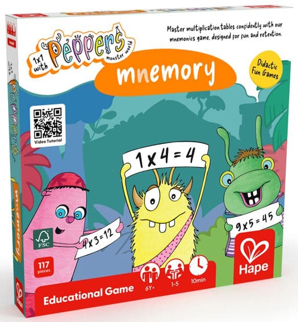 Образователна настолна игра, Hape, Mnemory