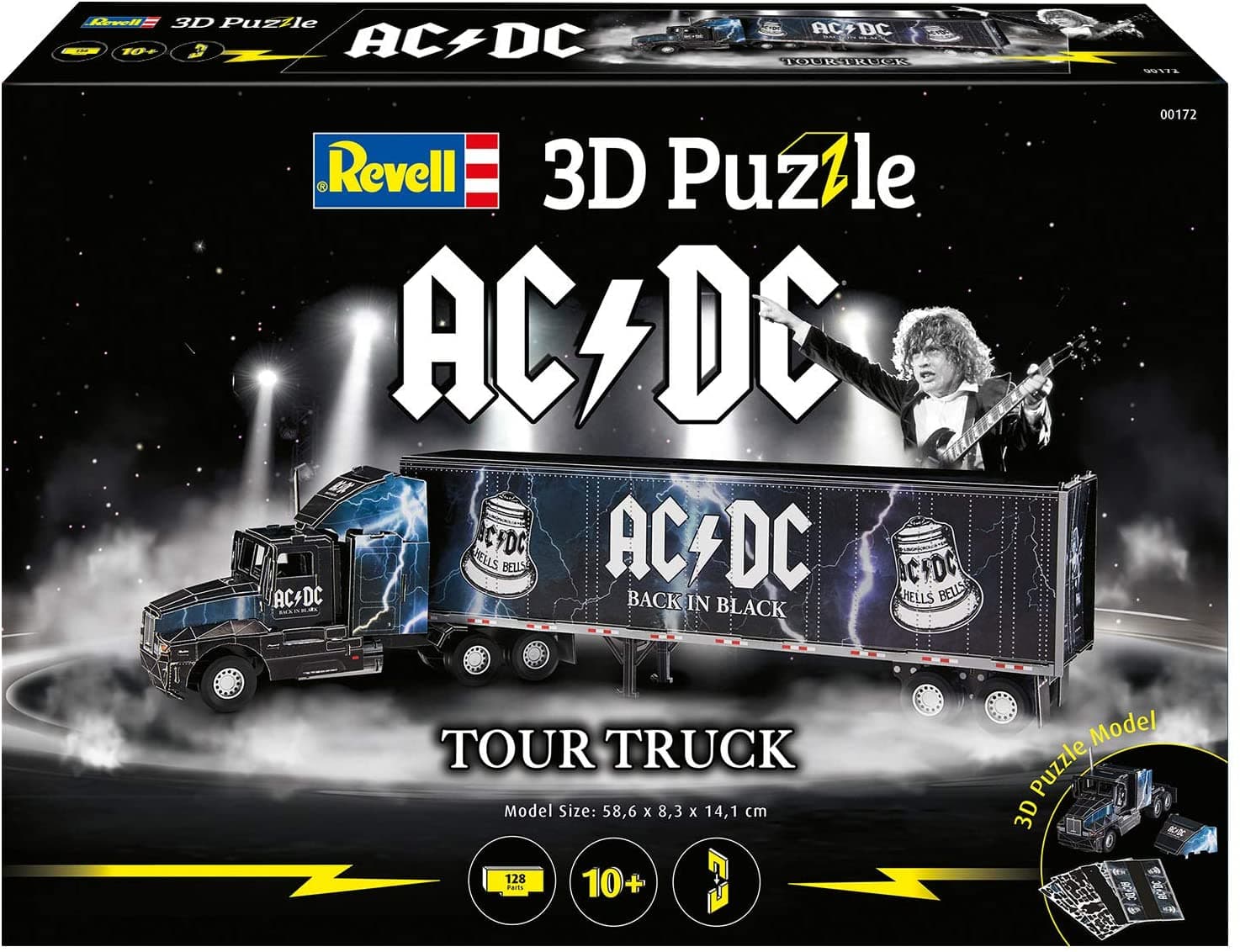 Пъзел 3D - Камион и ремарке AC / DC