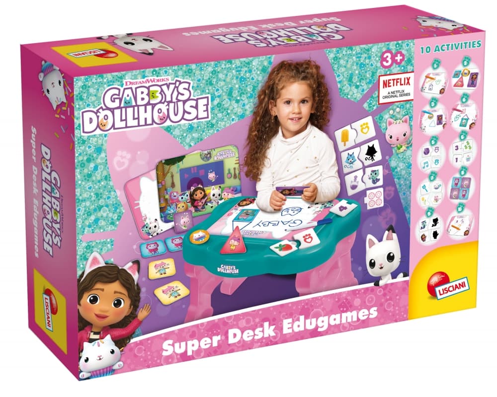Детска образователна маса, Lisciani, Gabby′s Dollhouse