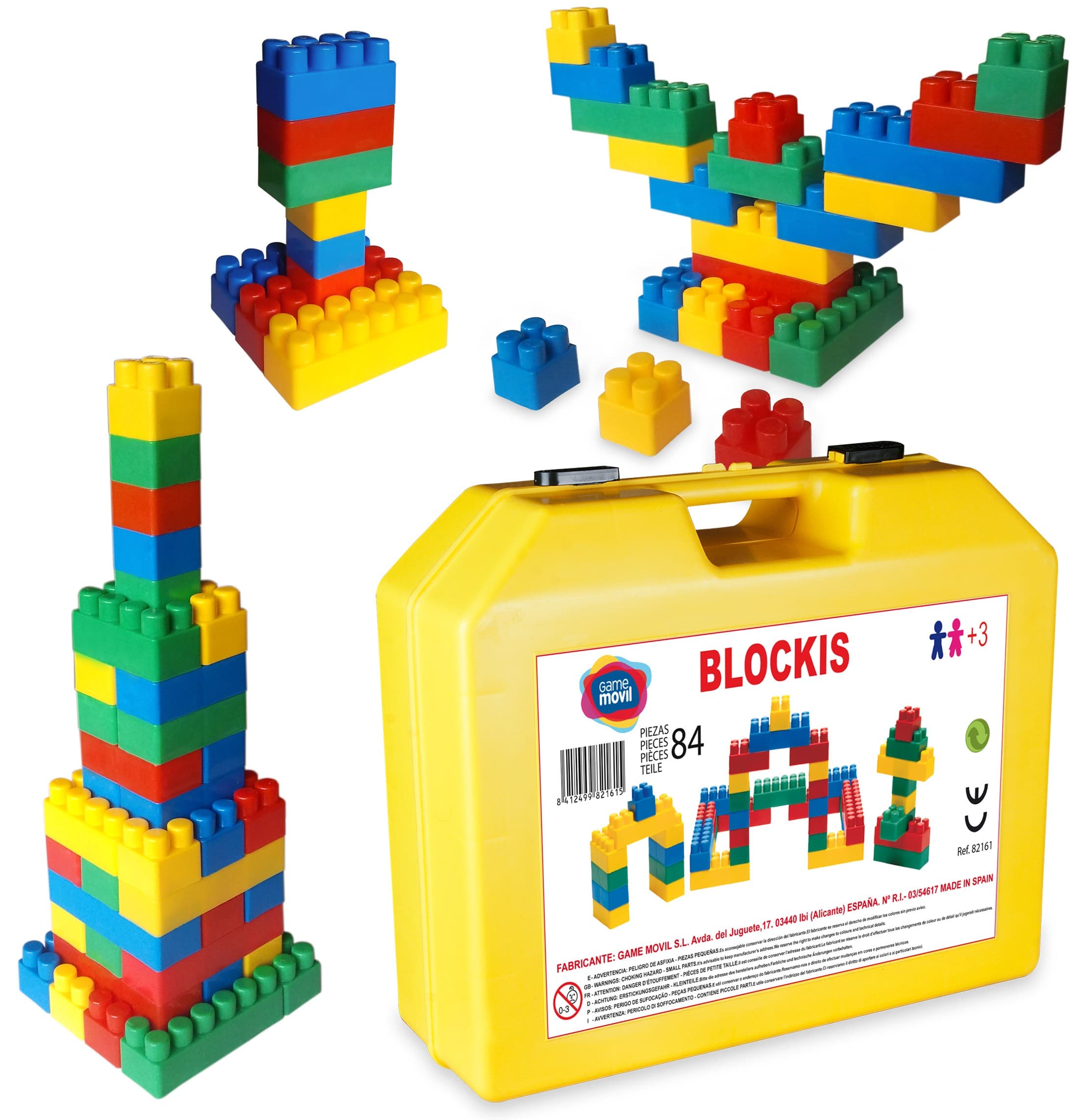 Конструктор - Blockis, 84 части