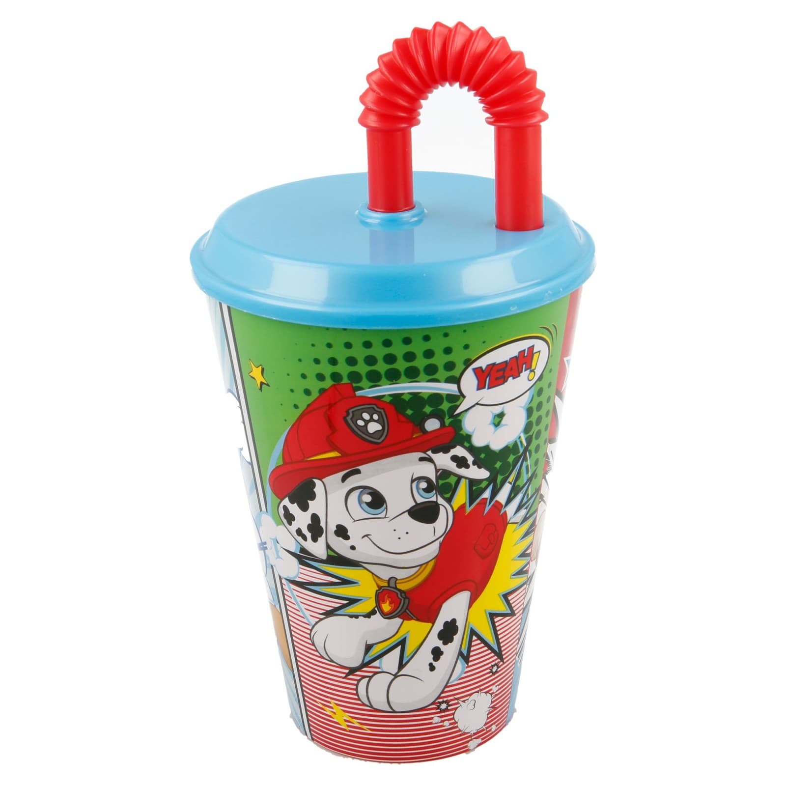 Спортна чаша със сламка - Пес патрул, 430 ml