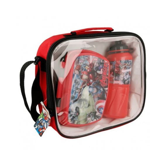 Полипропиленов back to school комплект от 3 части в изолирана чанта The Avengers