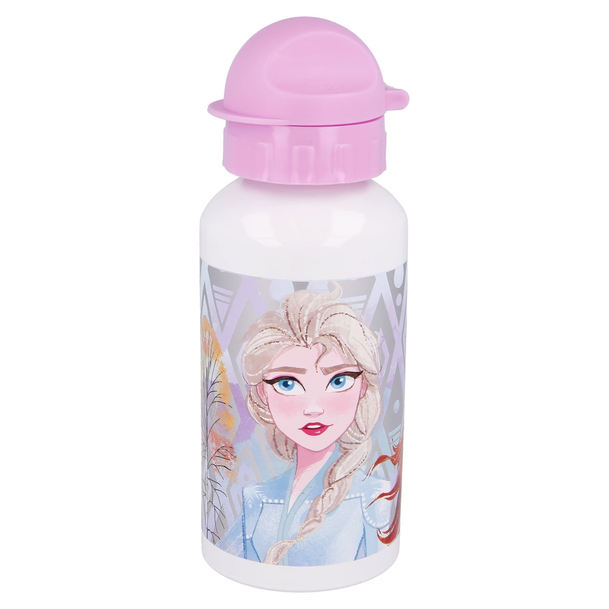Бутилка алуминиева Frozen, бяла 500 ml.