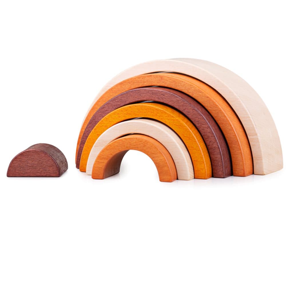 Играчка за подреждане Natural Rainbow