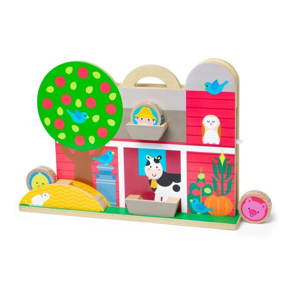 Дървена играчка GO Tots плевня - Melissa & Doug
