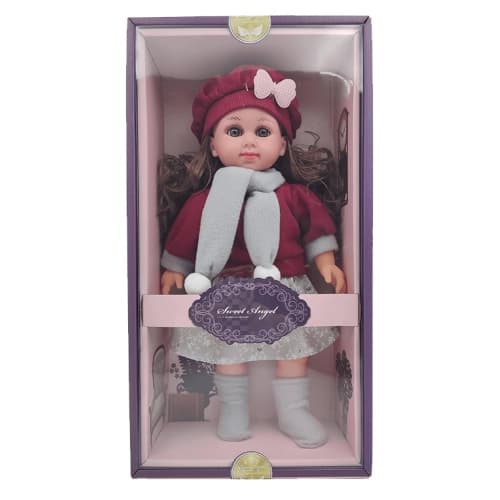 Детска кукла Chloe – 36 см с музика и меко тяло