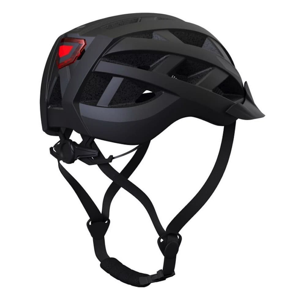 Защитна каска за скутер или тротинетка - Modelabs LED Scooter Helmet Size L (черен)