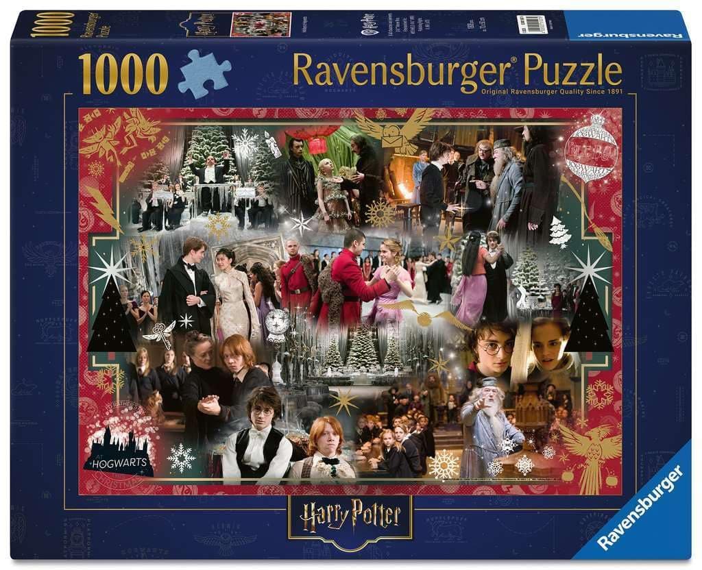 Пъзел Ravensburger 1000 ел. - Празници в Хогуортс