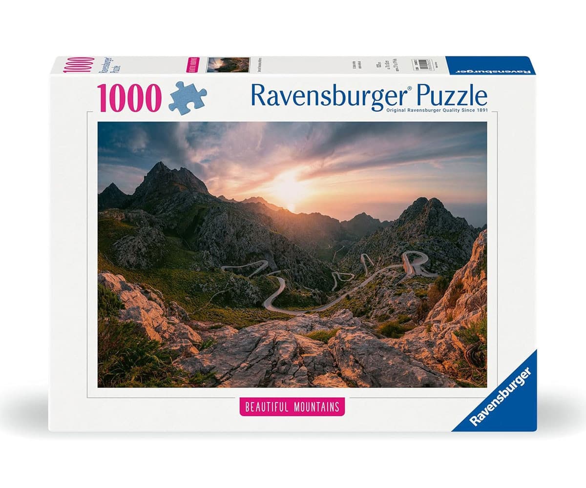 Пъзел Ravensburger 1000 ел. - Сера де Трамунтана, Испания
