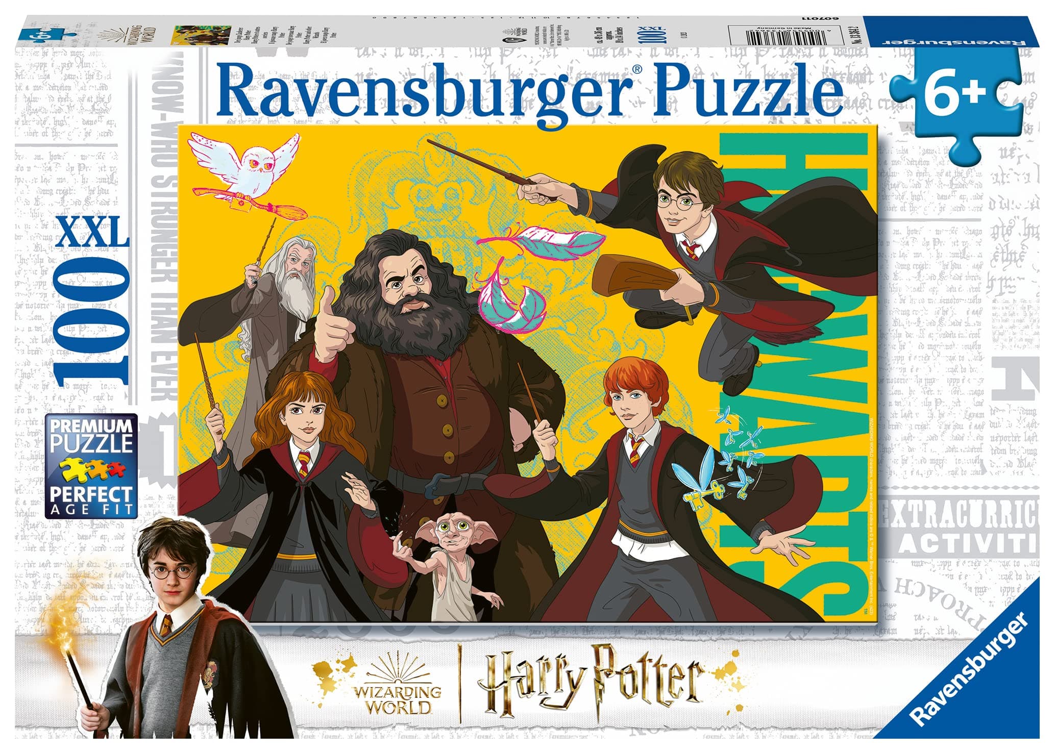 Пъзел Ravensburger 100 ел. XXL - Хари Потър
