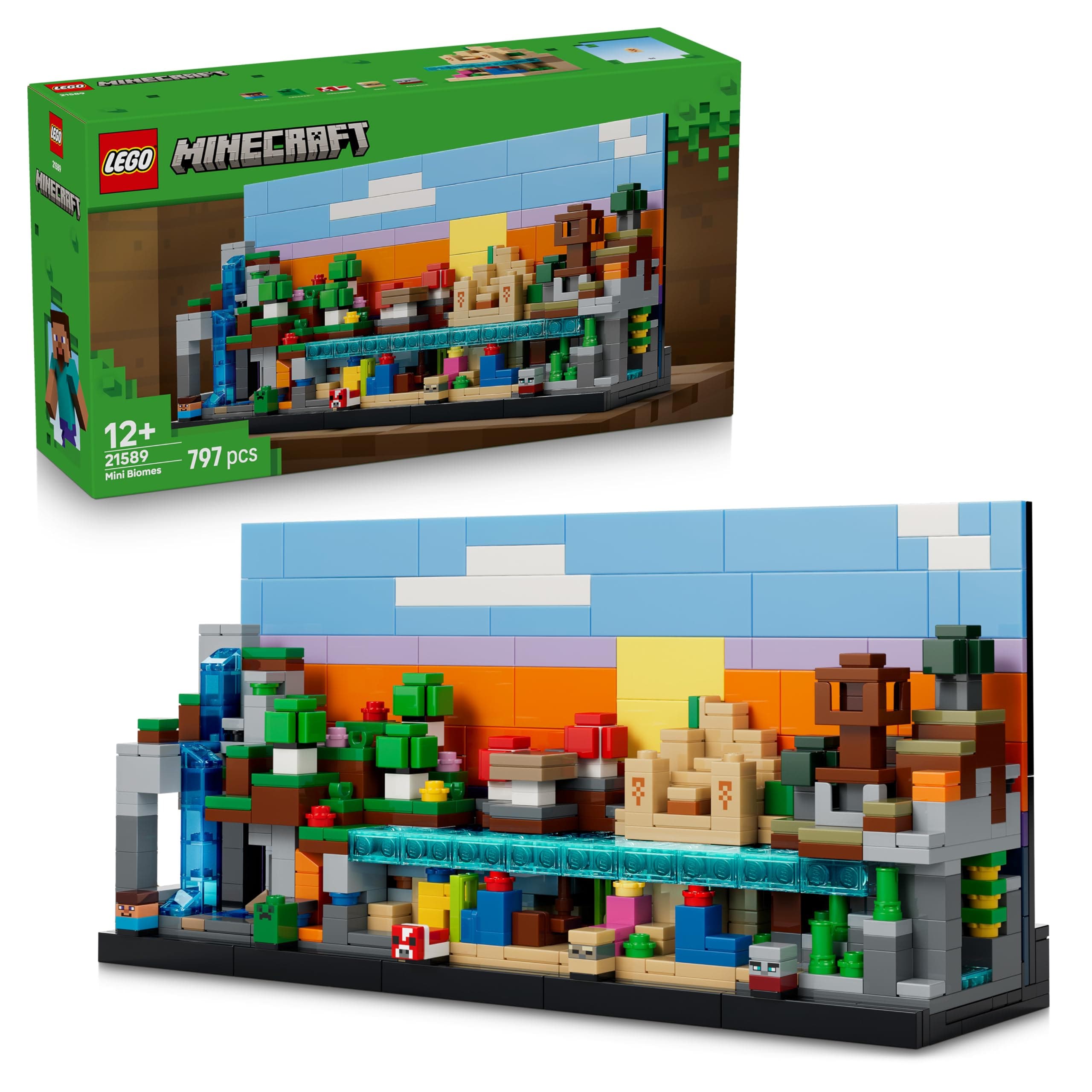 LEGO® Minecraft 21589 - Минибиоми