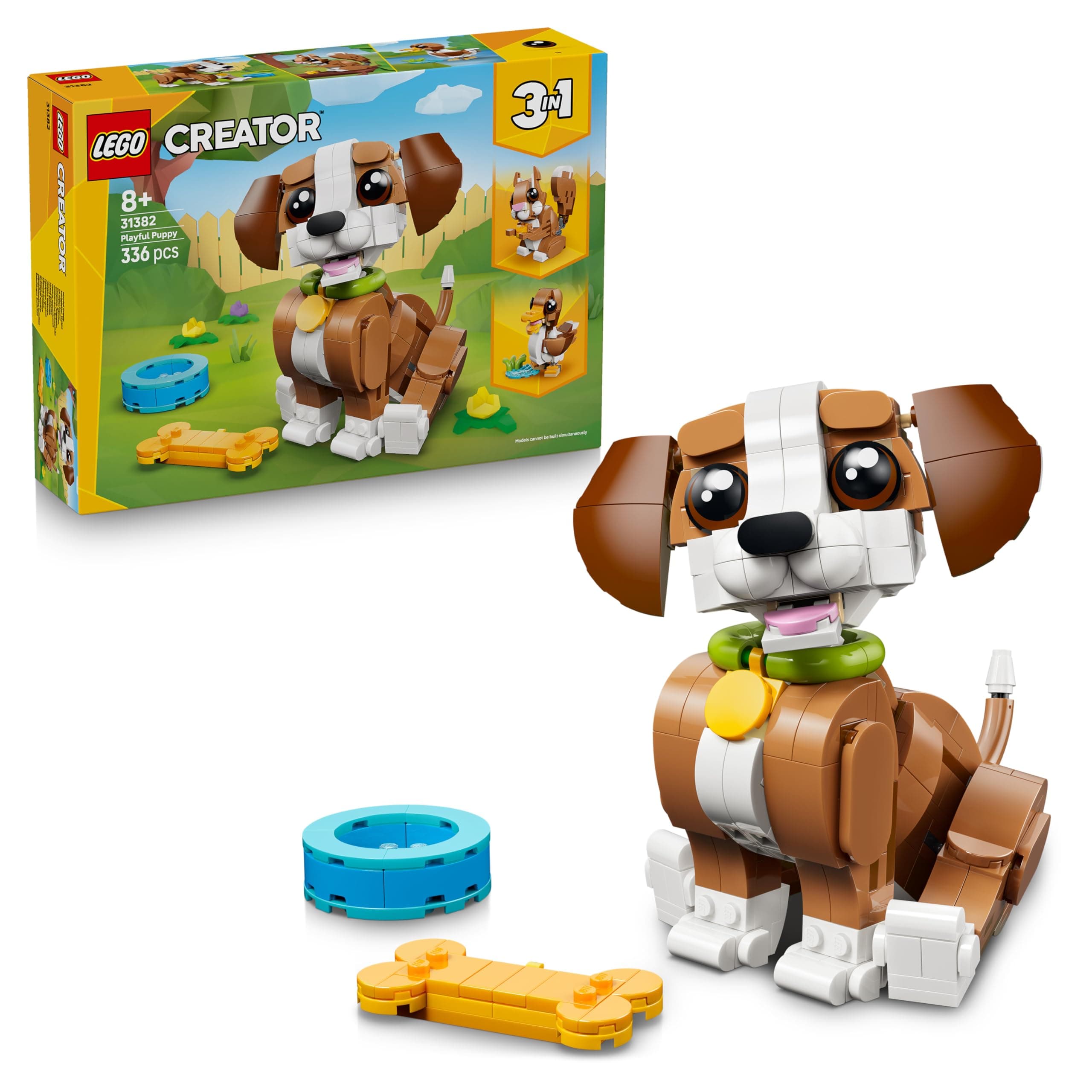 LEGO® Creator 31382 - Сладки животни: игриво кученце