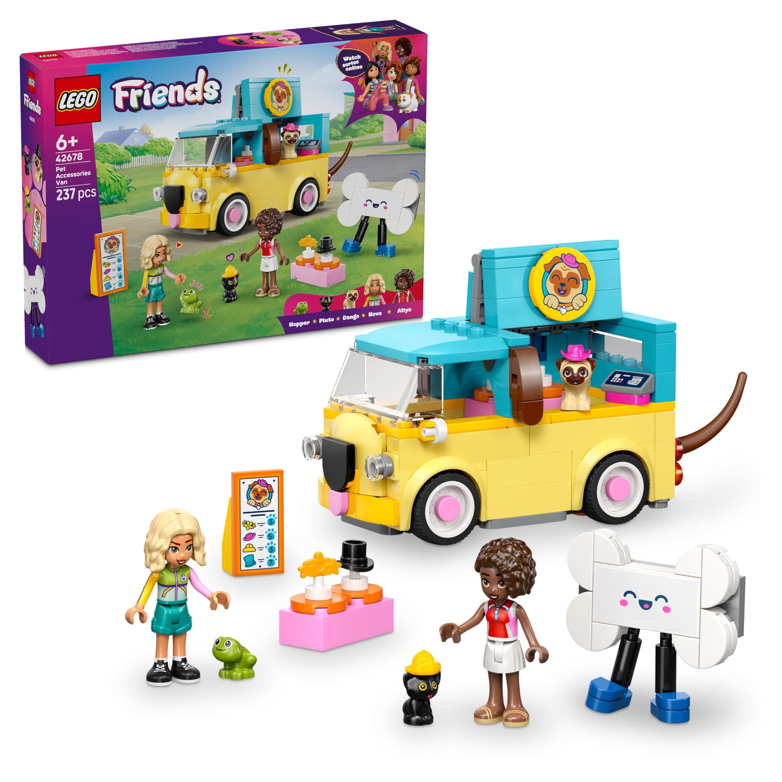 LEGO® Friends 42678 - Микробус за аксесоари за домашни любимци