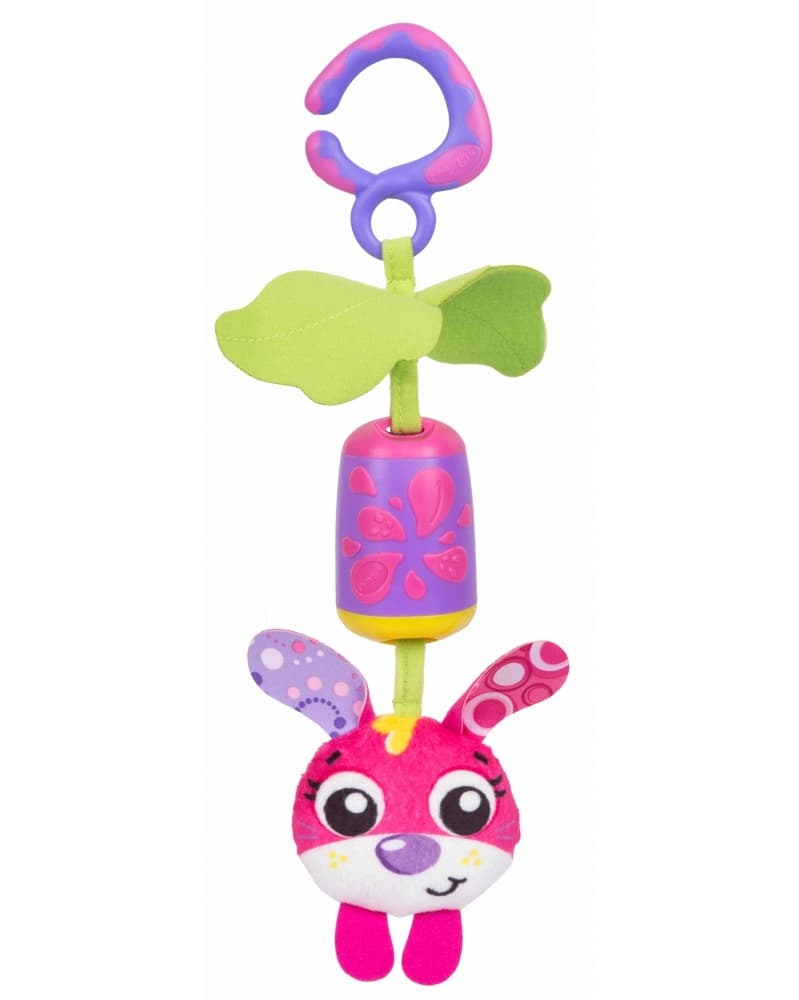 PLAYGRO ВИСЯЩА ИГРАЧКА КАМБАНКА ЗАЙЧЕ, 0М+