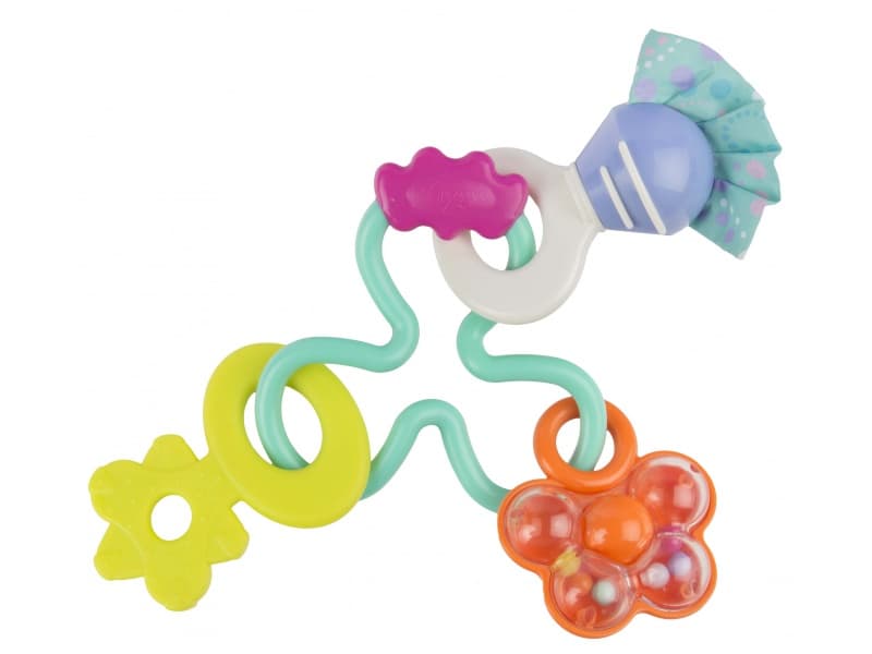 PLAYGRO ДРЪНКАЛКА ГРИЗАЛКА ЦВЕТЕ, 3М+
