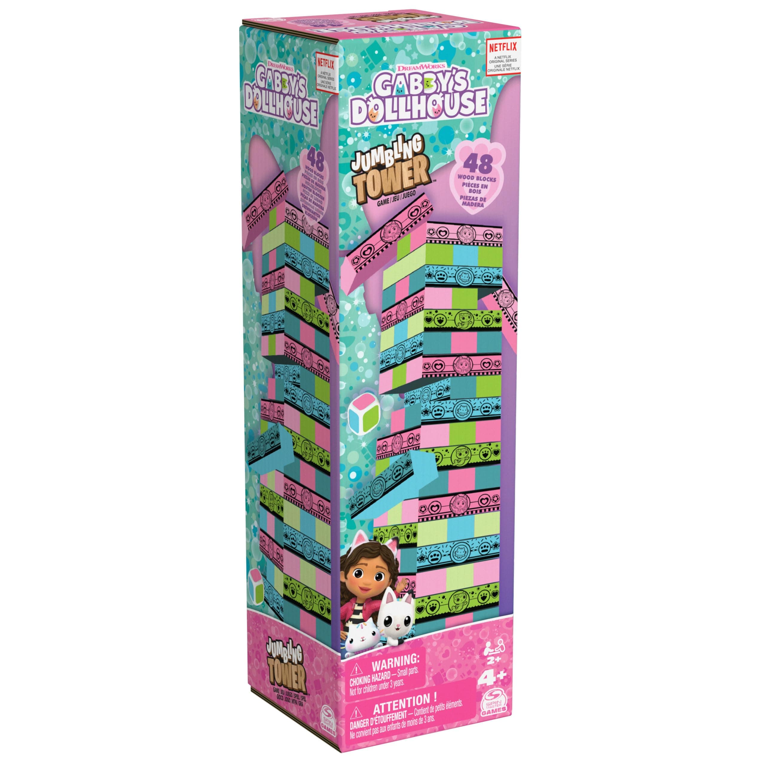 Игра Наклонена кула Gabby’s Dollhouse
