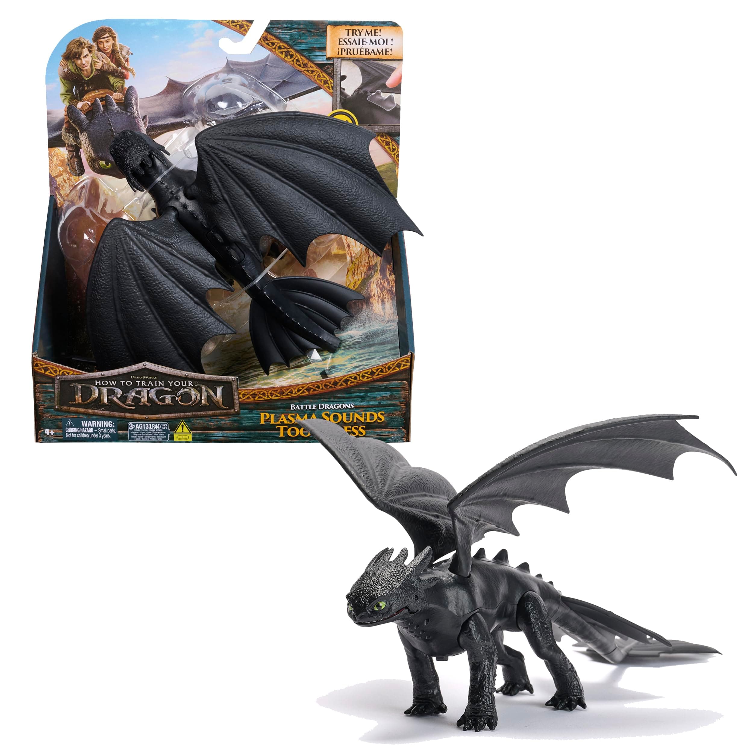 Фигура със звуци Дракон TOOTHLESS
