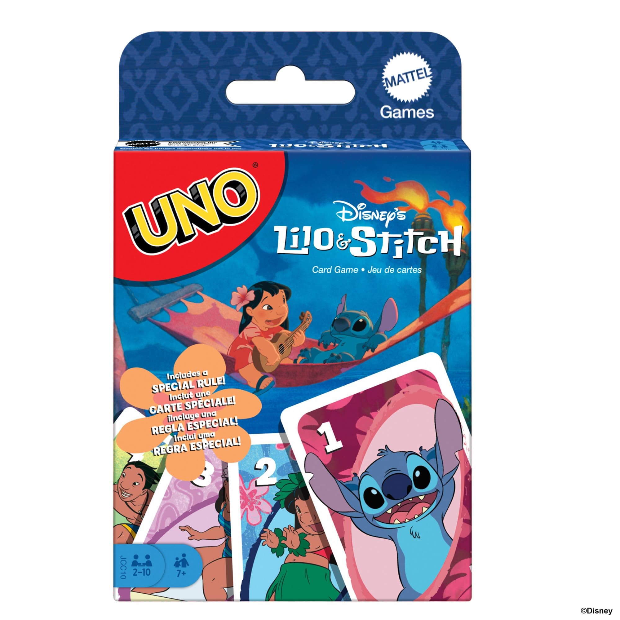 JCC10 Карти за игра UNO Lilo and Stitch