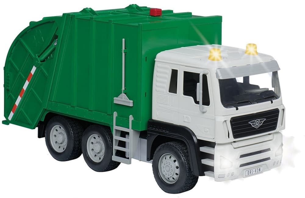 Детска играчка, Battat, Driven, Камион за рециклиране със звук и светлини, 53 х 20.6 х 26.5 см