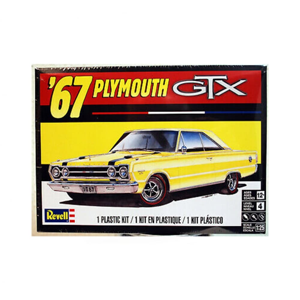 Плимут GTX - сглобяем модел