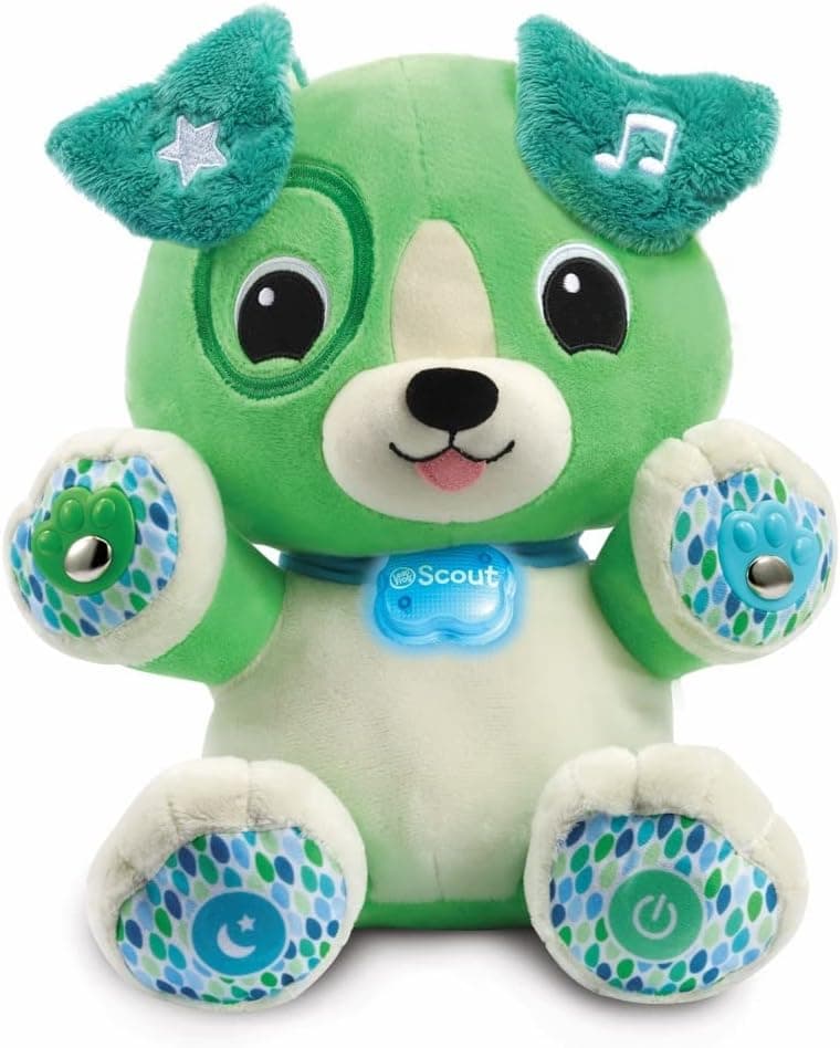 Интерактивна играчка, Vtech, Leap Frog, Умно Кученце, 24.1 x 14 x 26.7 см, Зелен