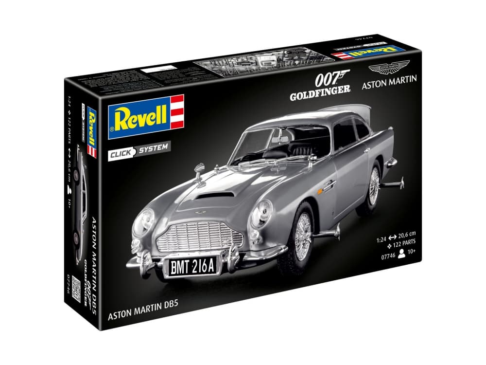 Сглобяем модел, Revell, R.M.S. Титаник, Джеймс Бонд Aston Martin DB5, Click System, Без лепило, 122 части