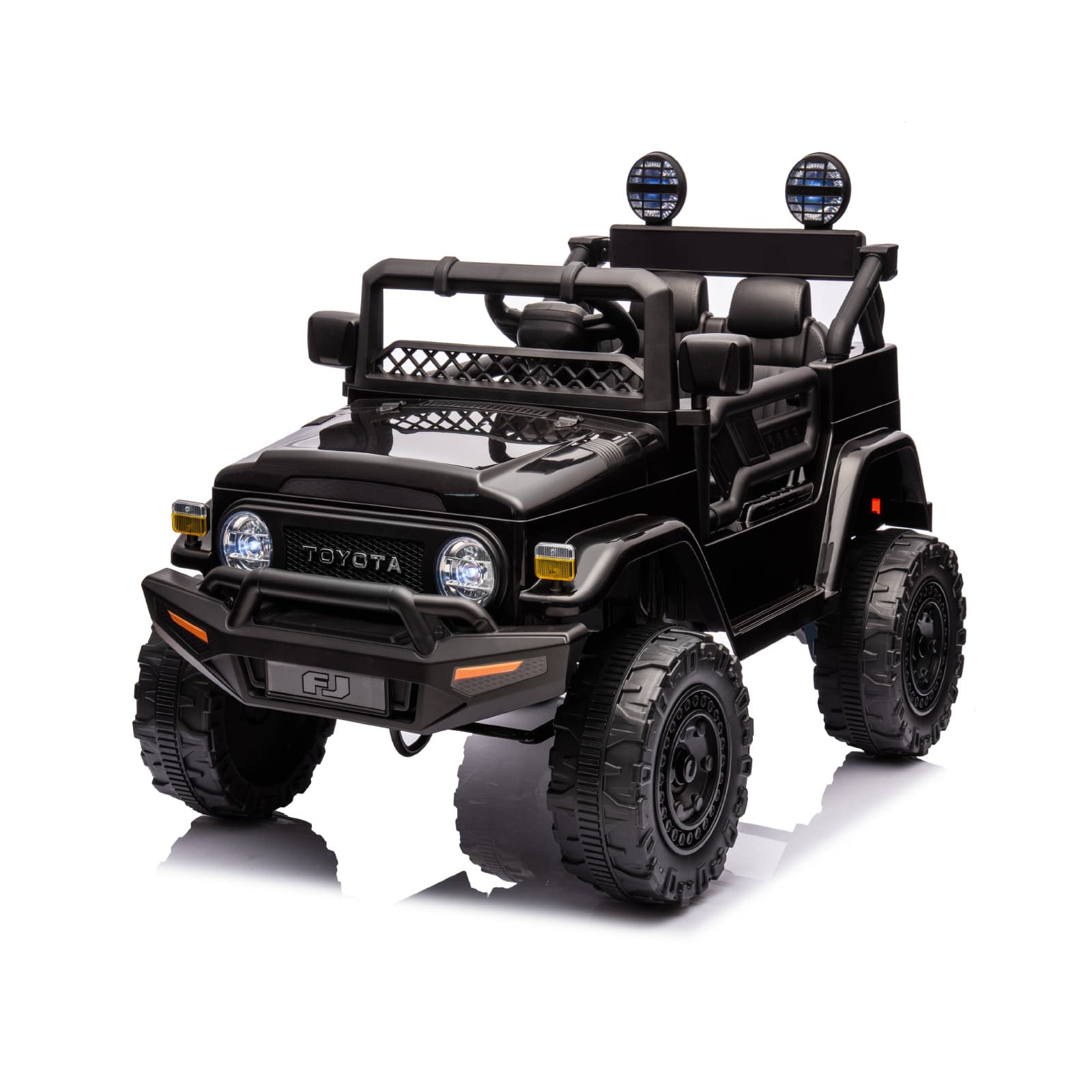 Ел.джип Toyota FJ Cruiser черен EVA гуми