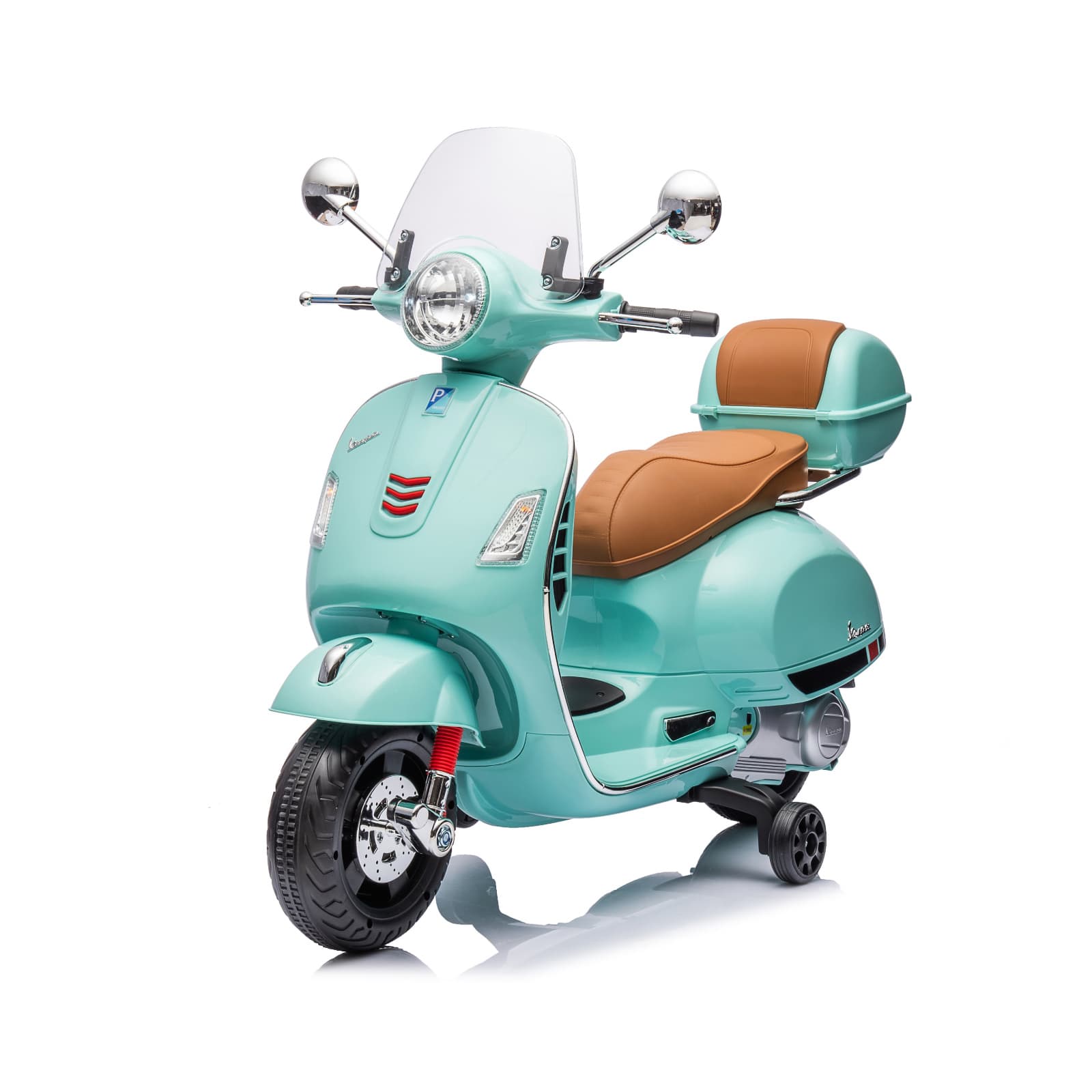Електрически мотор Vespa GTS Super зелен