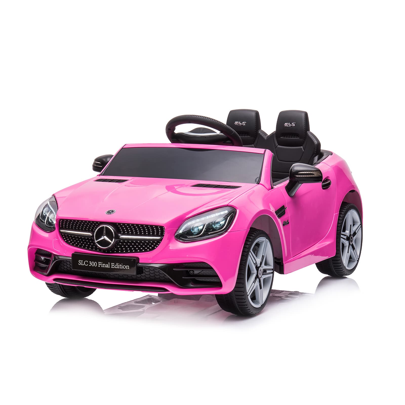 Ел. кола Mercedes Benz SLC300 розова