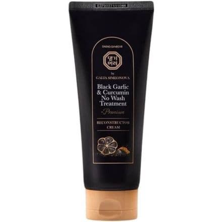 Реконструктор за увредена и цъфтяща коса с черен чесън и куркумин DOORI Black Garlic & Curcumin Cream Premium Reconstructor