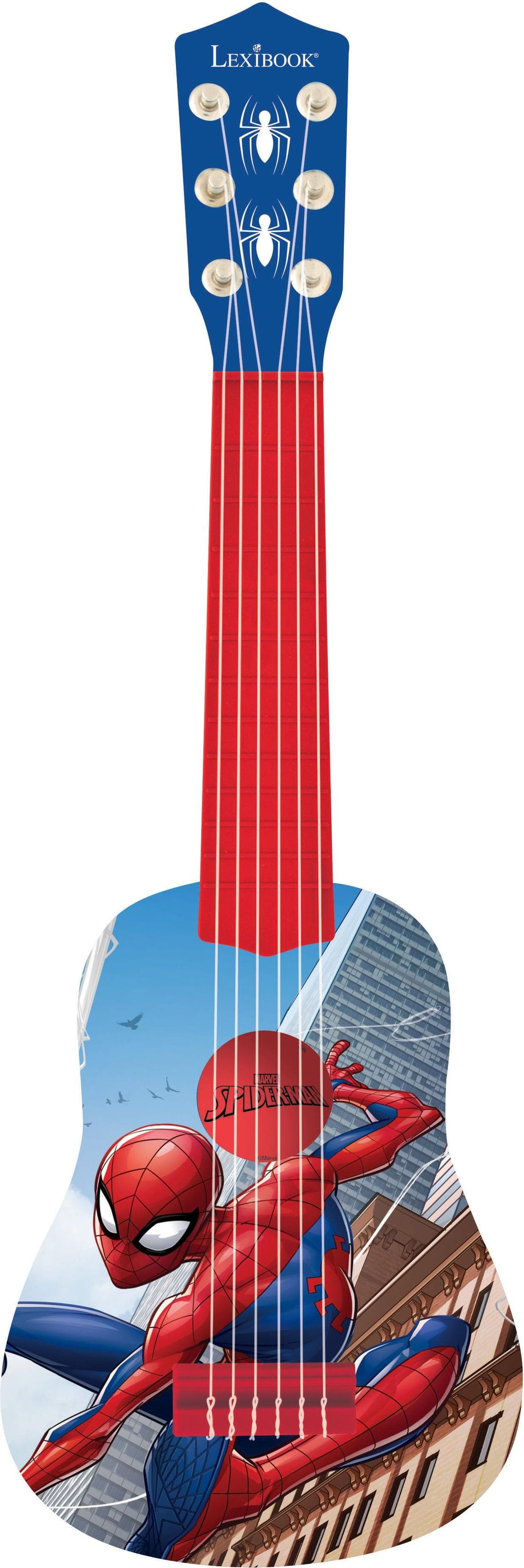 Детска китара (играчка) за начинаещи - Lexibook My First Guitar Paw Spider-Man (син-червен)