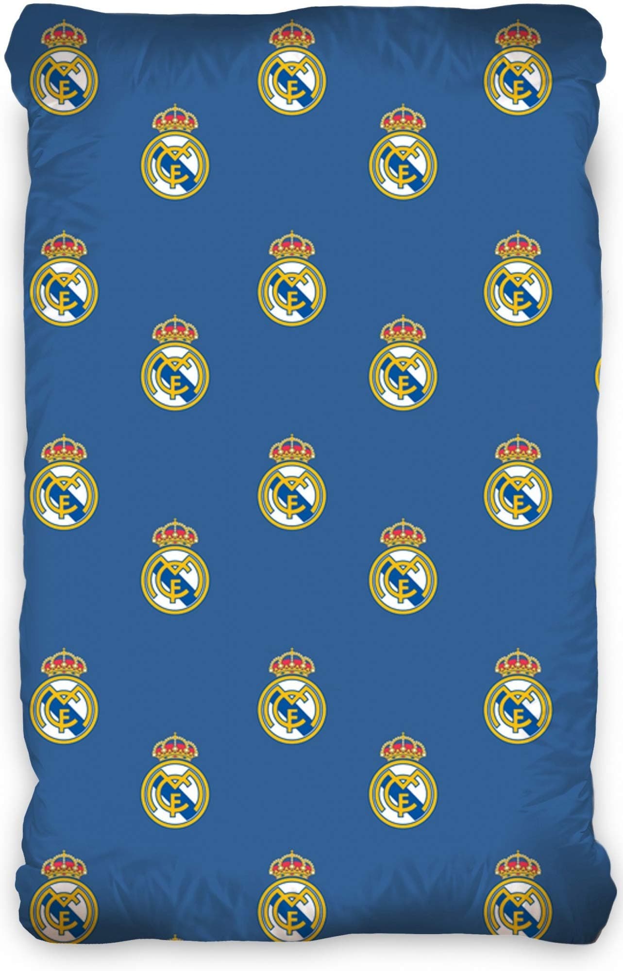 Долен чаршаф с ластик Carbotex FC Real Madrid 90х200